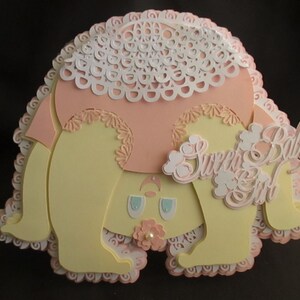 Sweet Baby Girl Machine Cutting File Template