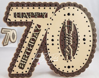 70th Husband Template TF0243, SVG.MTC,Scal,Cricut,Cameo,ScanNCut