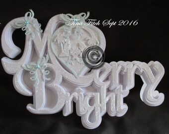Merry Bright Nativity Card, SVG,MTC,CRICUT,Cameo,ScanNCut