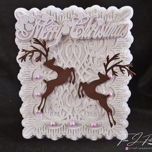 Merry Christmas Card TF0133, Cutting Files , SVG,Cricut,Silhouette Cameo, ScanNCUT