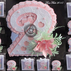 3D 2 & Box Cutting File Template
