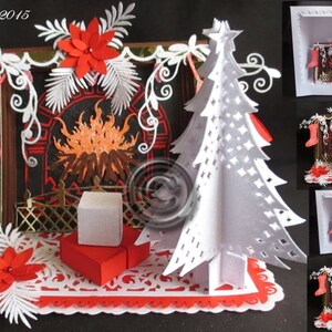 Kamin Staffelei & Box Schneidedatei DXF,SVG,MTC,Cameo,Robo,Cricut,ScanNCut