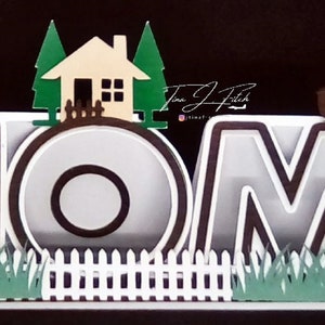Novo cartão inicial TF0340 SVG, Cricut, Silhouette Cameo, ScanNCut, MTC, SCAL