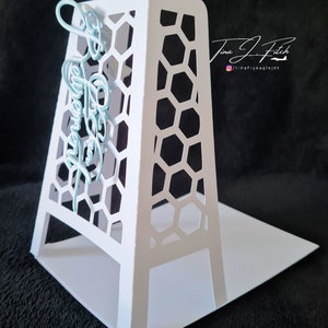 Carte de retrait Zimmer Frame TF0663, fichiers de découpe SVG, Silhouette Cameo, ScanNCut, Cricut