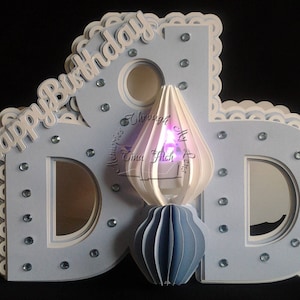 Carta candela papà luce del tè TF0187,SVG,MTC,SCAL,Cricut,ScanNCut,Cameo