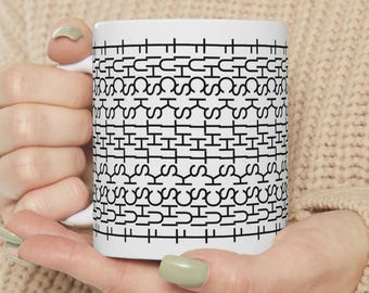 Hidden Message Coffee Mug, Funny Sarcastic Office Gift