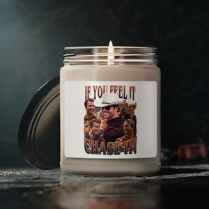 Glen Powell Scented Soy Candle: Eco-Friendly Aromatherapy Gift