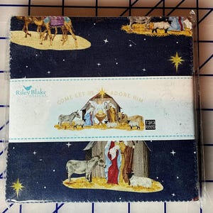 Come Let Us Adore Him 5” Stacker from Tara Reed for Riley Blake Designs