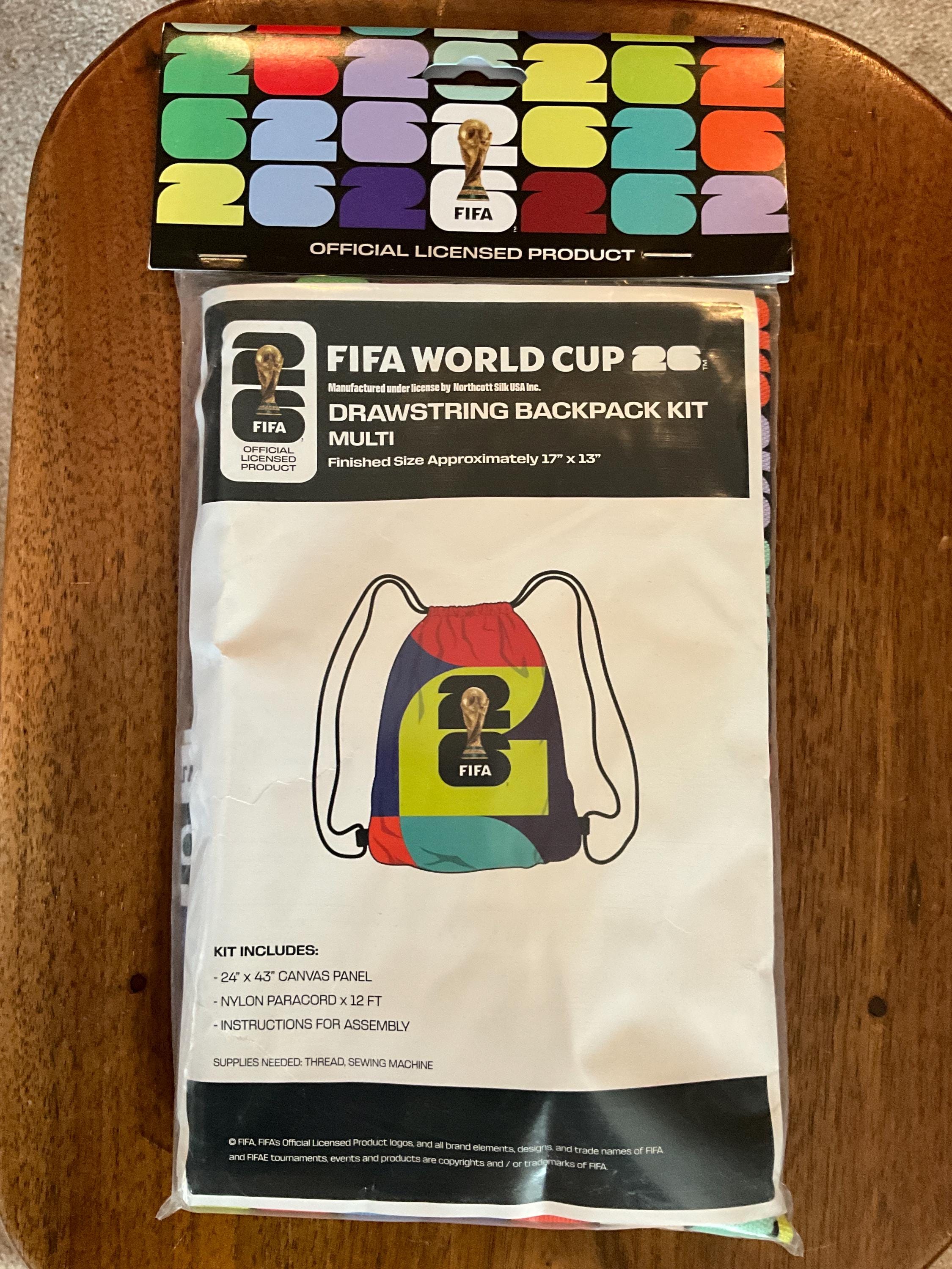 FIFAワールドカップ26 ドローストリングバックパックキット マルチ by