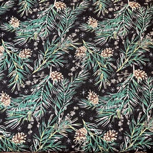 Kiefernäste aus der Weihnachtszeit von Tim Holtz für Free Spirit Fabrics