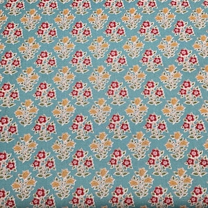 Farm Flowers Teal from Jubilee by Tilda
