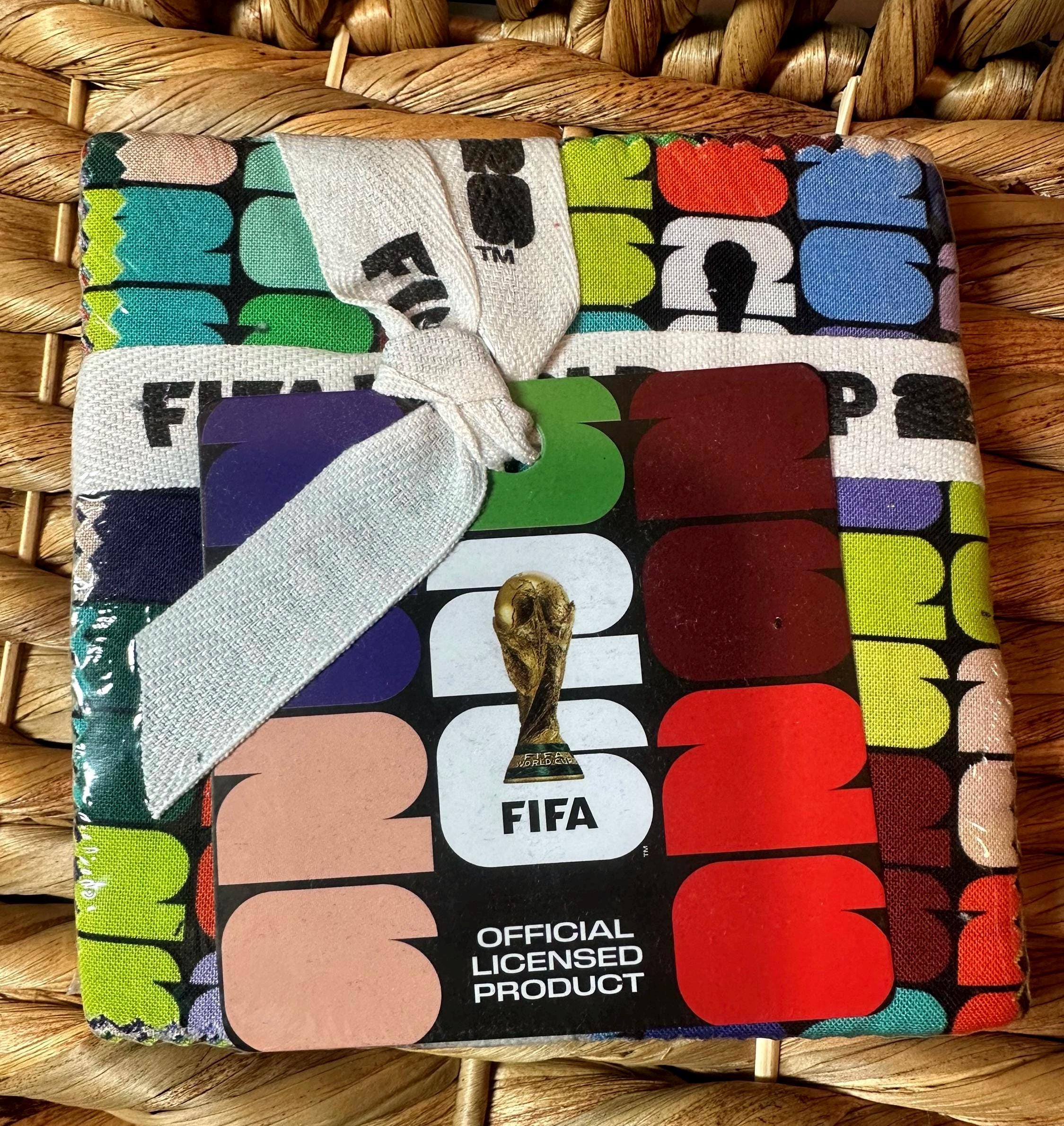 FIFAワールドカップ2026ライセンス生地、Northcottの5インチ四方