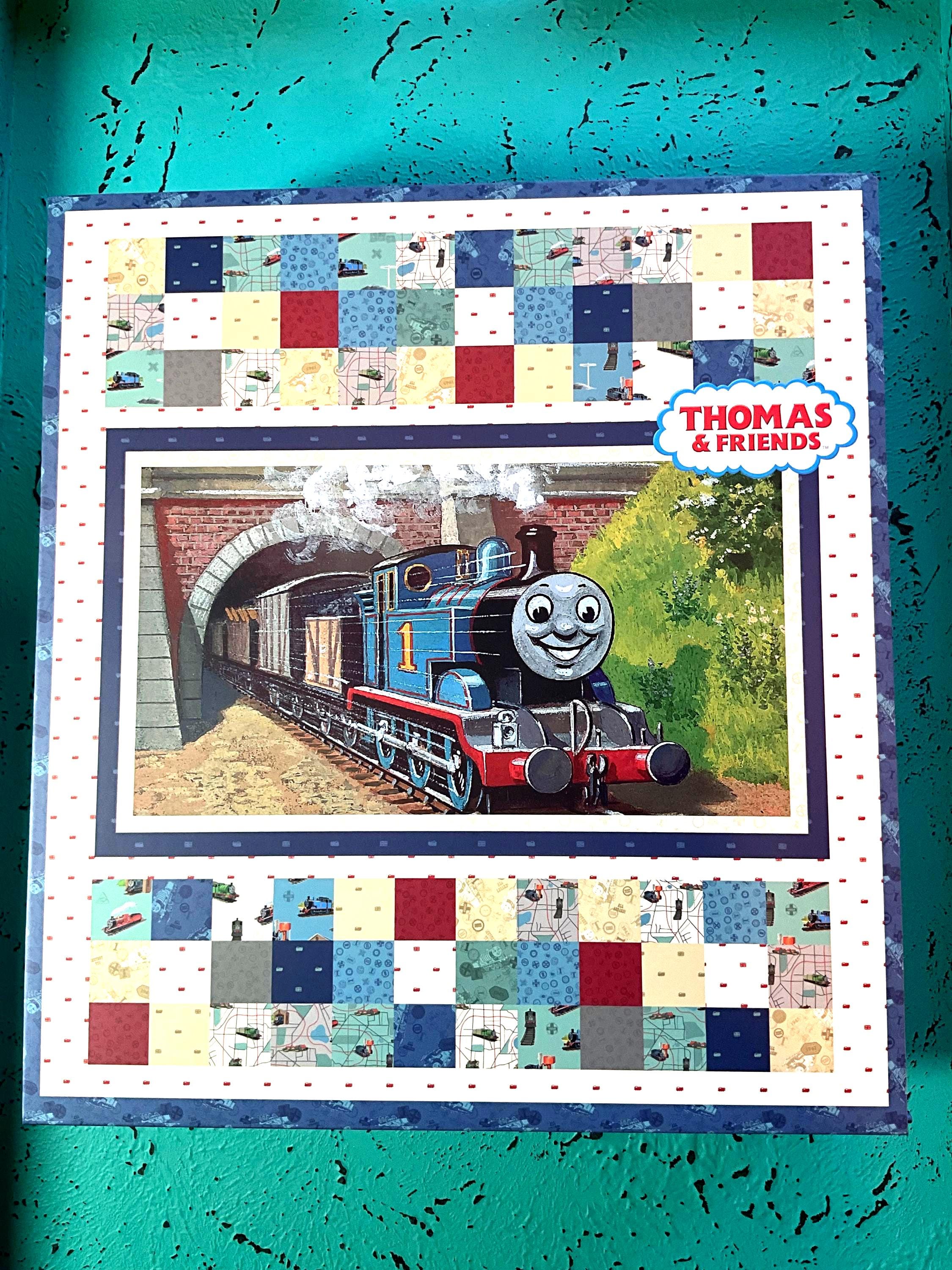 Thomas the tank engine fabric - Etsy México, image size:2250x3000