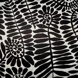 Kaffe Fassett Collective 108” Black Fronds for Free Spirit Fabrics
