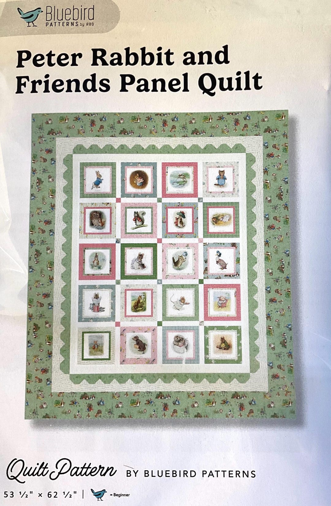 PETER RABBIT™ and Friends Panel Quilt Boxed Kit From Riley Blake ...
