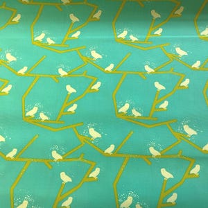 Greeting Chirps from Sunrise Sunset by Jessica Smith for Art Gallery Fabrics