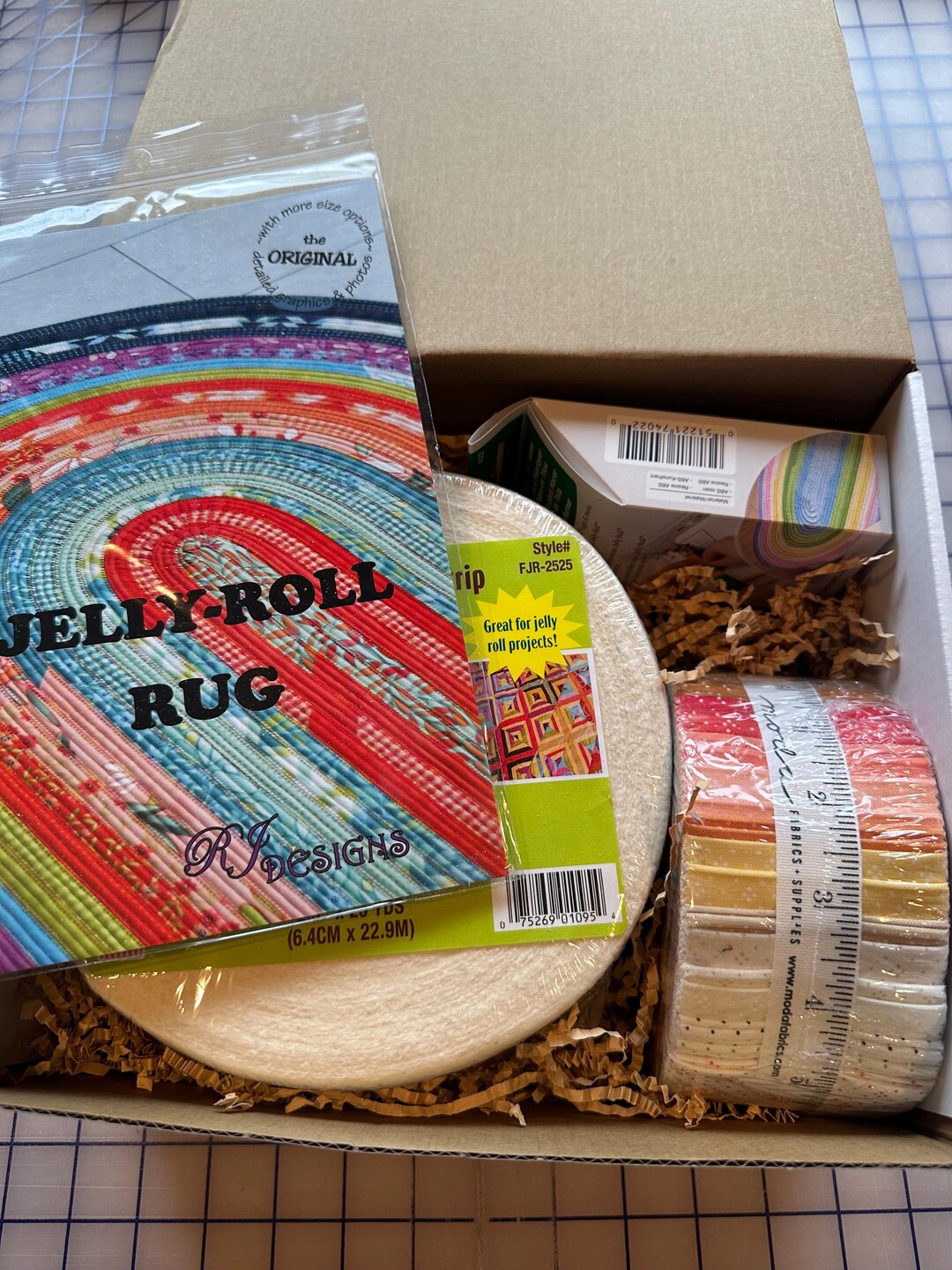 Small Rugs Roll Jelly Roll Rug Making Kit - Etsy