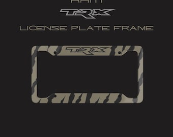 Dodge Ram TRX Nummernschildrahmen Tan | LKW-Zubehör