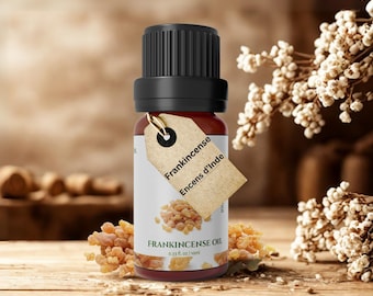 Frankincense Essential Oil – Boswellia Sacra | 100% Pure & Natural Boswellia | Premium Aromatherapy Oil for Skin Care, Meditation, Diffuser