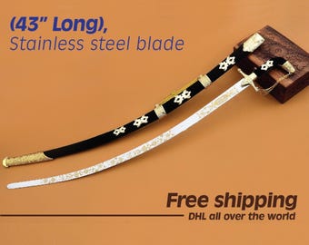 Sword for Wall decorations: Best wedding gift (BLACK COLOR)