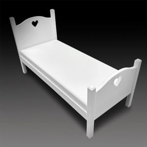 Cama para casa de muñecas - Muebles para muñecas - Elige tus colores - Escala 1:6 Mattress