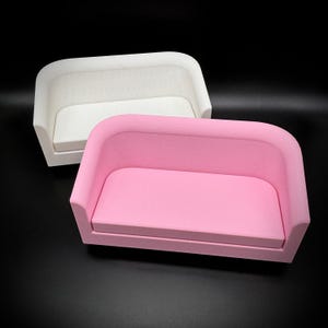 1:6 Scale - Doll House Sofa - Doll Furniture - Pick your Colors