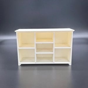 1:6 Scale - Doll House TV Stand - Doll Furniture - Pick your Colors image 12