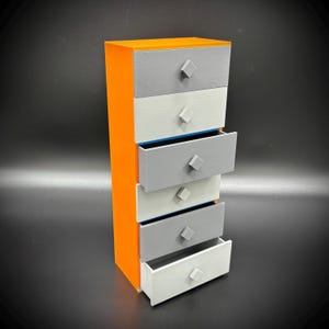 Maniglie a diamante per cassetti della casa delle bambole - Mobili per bambole - Scegli i tuoi colori - Scala 1:6