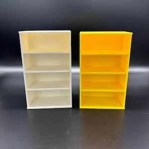 Doll House Shelves - Doll Furniture - Pick your Colors - 1:6 Scale