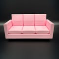 Doll House Sofa - Doll Furniture - Pick your Colors - 1:6 Scale