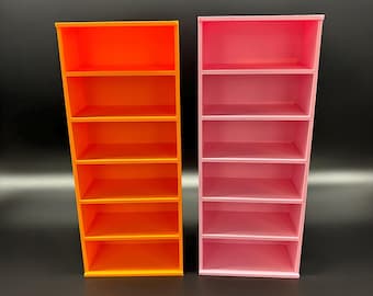 1:6 Scale - Doll House Shelves - Doll Furniture - Pick your Colors