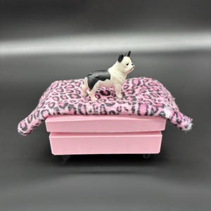 1:6 Scale - Doll House Ottoman - Doll Furniture - Pick your Colors