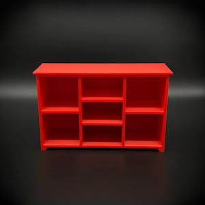 1:6 Scale - Doll House TV Stand - Doll Furniture - Pick your Colors image 7