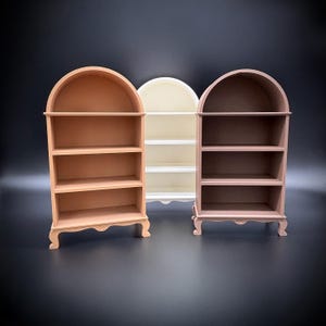 1:6 Scale - Doll House Shelves - Doll Furniture - Pick your Colors