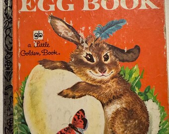 The Golden Egg Book Little Golden Book vintage 1977 book
