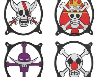 One Piece Custom PC-fläktgrill