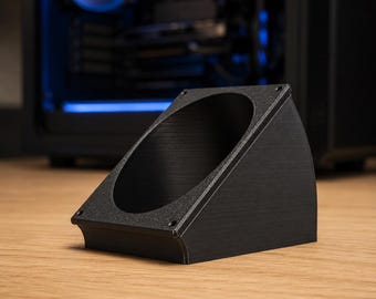 Angled PC Fan Bracket v1 | 120mm | 140mm | PC Fan Mount