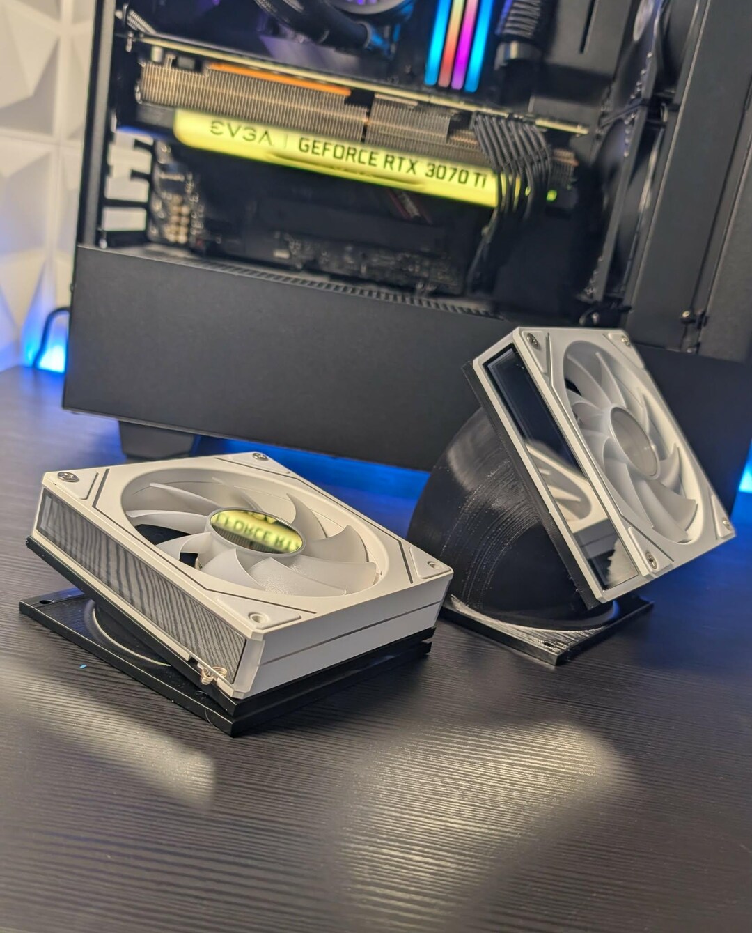Angled Pc Angled PC Fan Bracket V1 | 120mm | 140mm | PC Fan Mount - Etsy