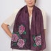 see more listings in the Floral print scarfs section