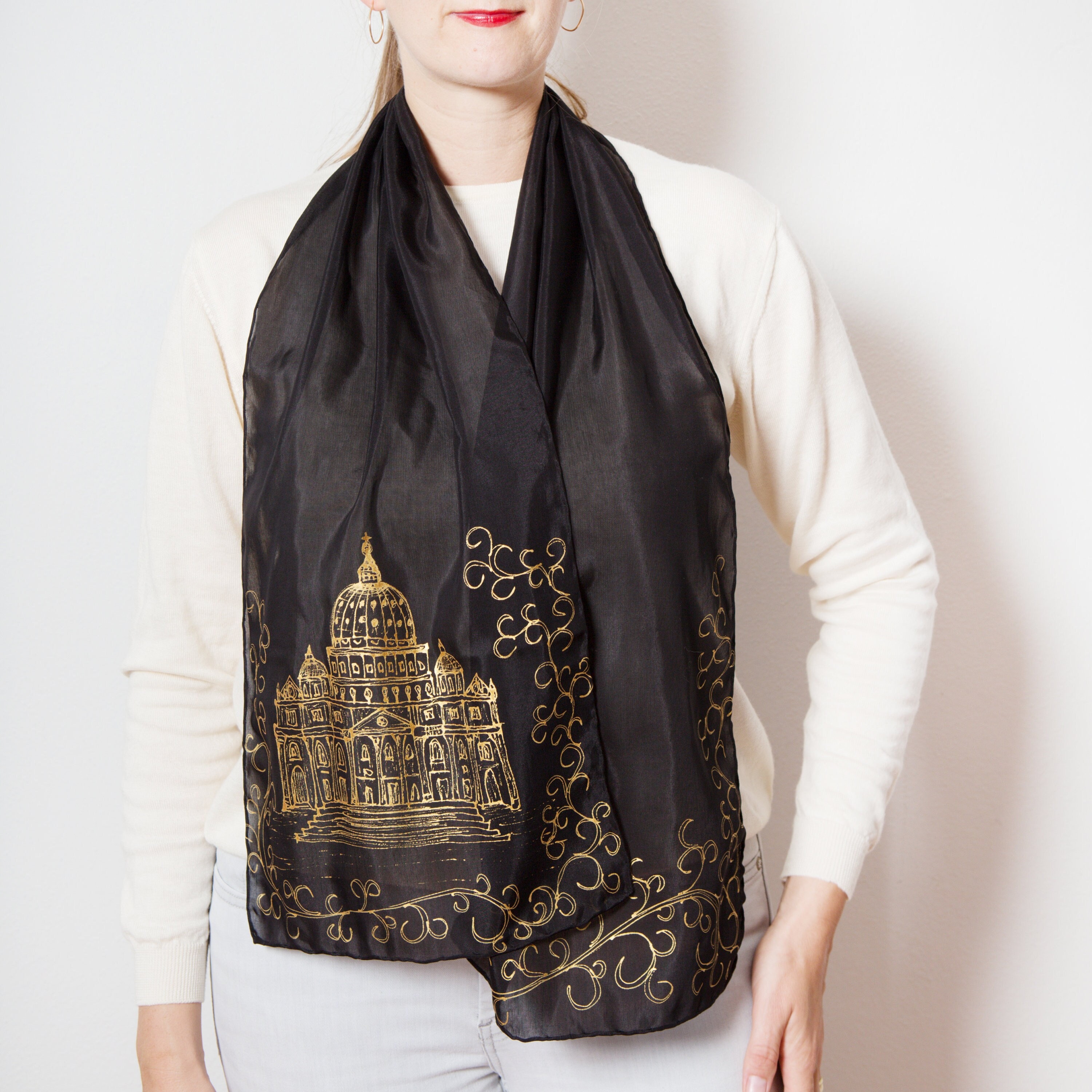 Sciarpa di seta basile Italia