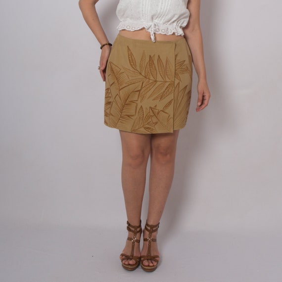 Silk Skirt Wrap Skirt Size Silk Wrap Skirt Palm Le