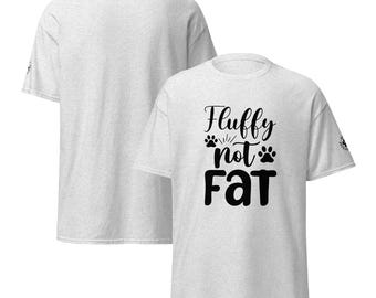 Fluffy not Fat - Dog-inspired T-shirts that give back! Shop stylish, comfy tees that support animal rescues with every purchase. Wear love,