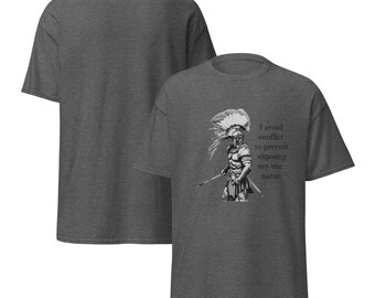 True Nature - Warrior-themed funny T-shirts with sarcastic humor that normalize mental health. Shop stylish tees supporting a cause and spar