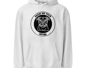 Show me your Pitties Unisex premium mid-weight hoodie