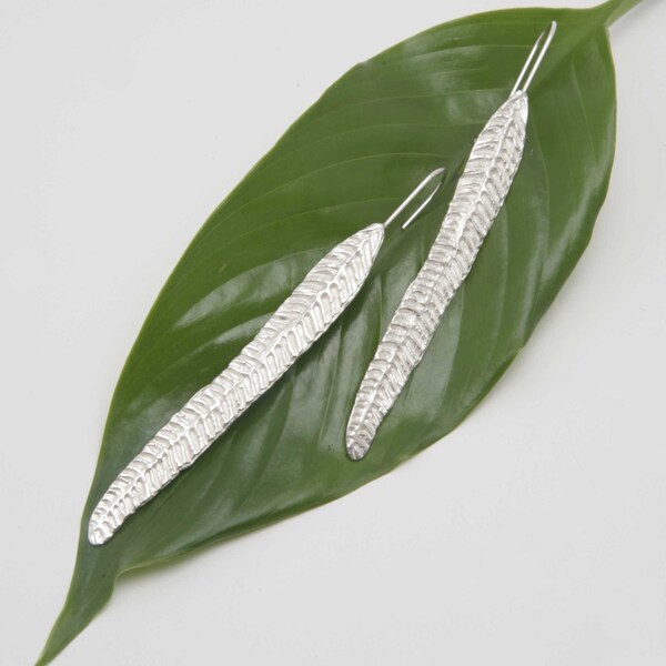 Feather Dangle Earrings As seen on Bethenny Frankel - OK! Magazine