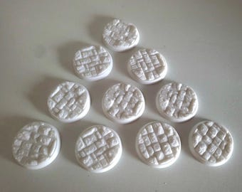 32mm Round Cobblestone Bases for Miniatures Pack of 20
