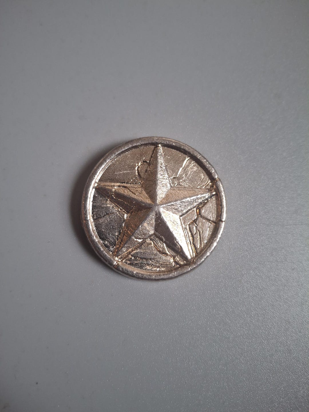 Bismuth Star Coin - Etsy