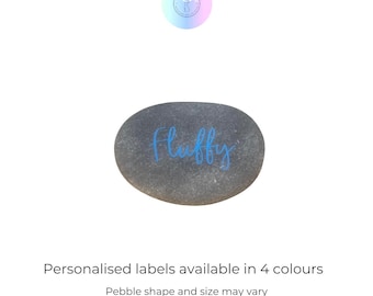 Personalised pet memorial pebble | Pet memorial garden stone | Pet loss | Pet gift | Pet remembrance | Pet bereavement gift personalised