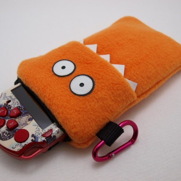A Monstrously Cute Gadget Zipper Pouch - size XL. Ideal for your PSP