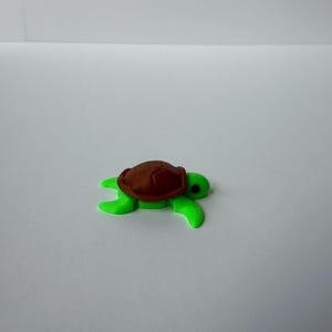 Cute 3D Printed Articulated Mini Pocket Pet Animal (Turtle) Flexi Toy - Sensory Toy - ADHD Fidget - Party Favors - Cute and Fun Design